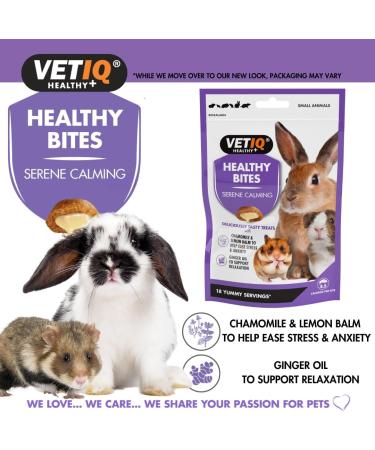 VETIQ Healthy Bites Small Animals Variety Pack 4x30g For Hamster Guinea Pig & Rabbit Treats Odour control Nutrition booster immune system care calming remedy dental care with no preservatives 30 g (Pack of 4) Variety Pack 4x30g - Buy Online on SooperMarket.com
