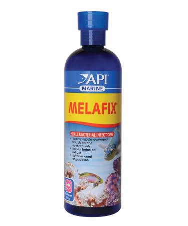 API MELAFIX Fish Remedy, Contains Natural Tea Tree Extract 16-Ounce Marine