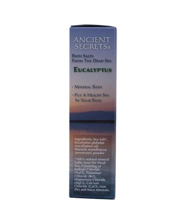 Dead Sea Eucalyptus Bath Salts - 16 oz | Natural Ancient Secrets - Buy Online on SooperMarket.com