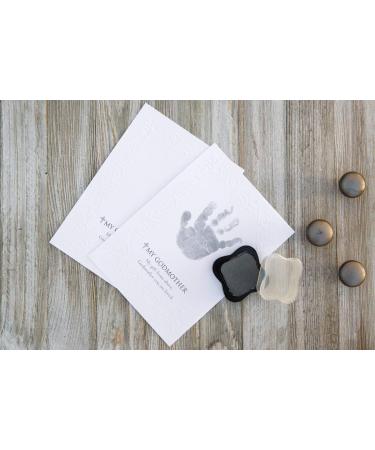 Godmother Godchild Handprint Frame - Grey | The Grandparent Gift - Buy Online on SooperMarket.com
