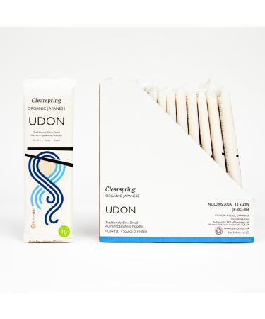 Clearspring Organic Japanese Udon Noodles 200g (Pack of 12)