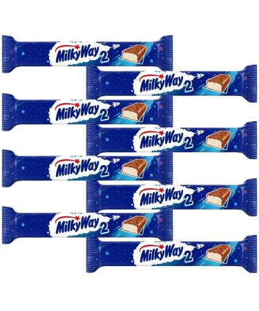 Chocolate Bar Bundle With Milky Way Twin Chocolate Bars 43g (8 Pack)