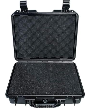 AxiGear Waterproof Hard Case with DIY Customizable Foam Insert - 14 x 12 x 4in - Buy Online on SooperMarket.com