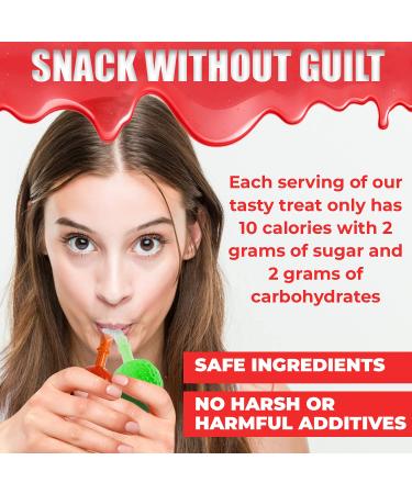 Fusion Select Fruit-Shaped Jelly Snacks - Assorted Flavors (Strawberry, Orange, Apple & More) - TikTok Challenge Hit! - Buy Online on SooperMarket.com