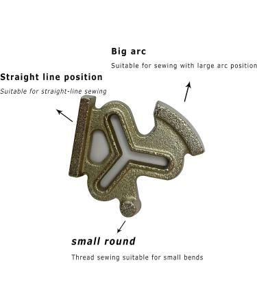 Industrial Sewing Machine Gauge Locator - Universal Multi-Function Three Corner Guide Souped-Up Tool - Buy Online on SooperMarket.com