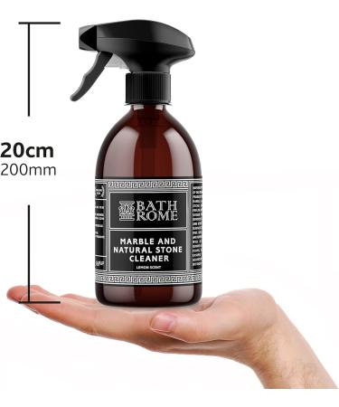 BathRome 500ml Marble & Natural Stone Cleaner - Removes Dirt & Grime - Buy Online on SooperMarket.com
