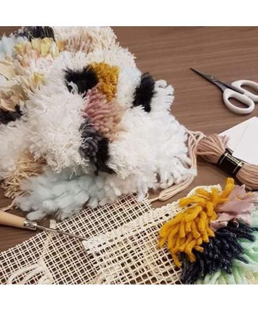 150X100cm Rug Hooking Mesh Canvas for DIY Latch Hooking - GLOGLOW Mesh Fabric Blank Rug Tapestry Canvas - Buy Online on SooperMarket.com