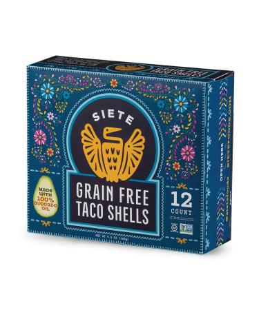 Siete Grain Free Taco Shells, 12 Count