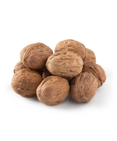 NUTS U.S. - Walnuts In Shell | Grown and Packed in California | Jumbo Size and Chandler Variety | Fresh Buttery Taste and Easy to Crack | Non-GMO and Raw Walnuts in Resealable Bags!!! (2 LBS) 2 Pound (Pack of 1)