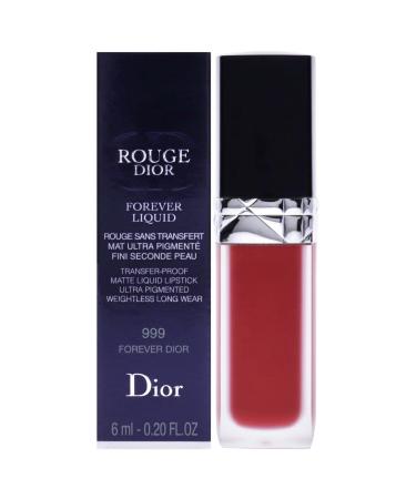 Christian Dior Rouge Dior Forever Liquid Matte - 999 Forever Dior Lipstick Women 0.2 oz