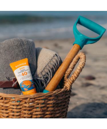 Badger Kids Sunscreen Cream SPF 40 Organic Mineral Sunscreen 2.9 fl oz (2 Pack) - Buy Online on SooperMarket.com