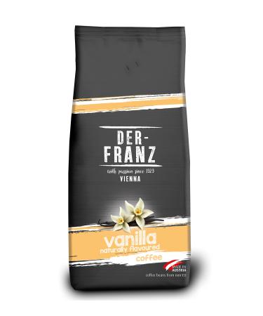 Der-Franz coffee flavoured with vanilla Arabica and Robusta coffee beans 1000 g vanilla 1 kg (1 pack)