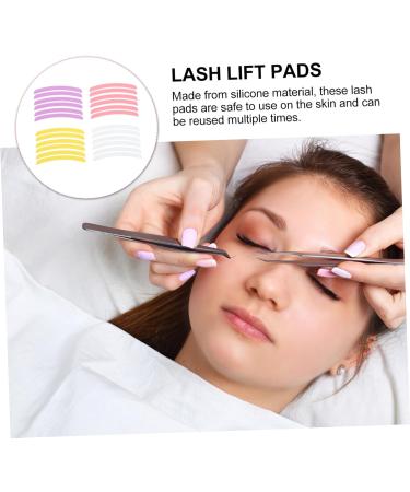 BELLIFFY 12 Pairs Eyelash Tape Lash Lift Perming Stripes Eyelash Perming Tool Eyelash Perming Rods Lash Lifting Tool Eyelash Beauty Tool Lash Perming Pads Silicone Eyelash Lift Pads - Buy Online on SooperMarket.com