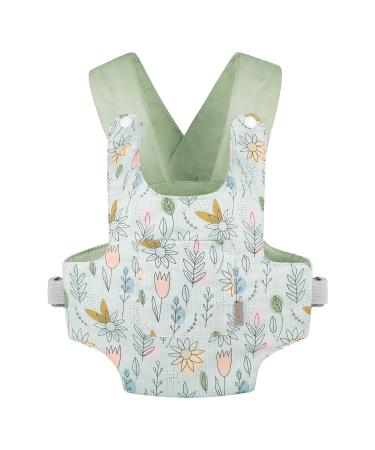 GAGAKU Doll Carrier Doll Accessories Baby Doll Carrier Cuddly Toy Carrier with Adjustable Straps for Children - Green (Sunflower) 1_green_sunflower