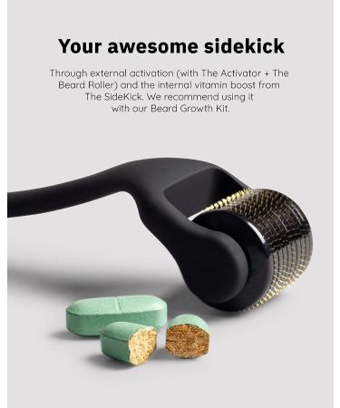 Copenhagen Grooming Sidekick - Beard Growth Supplements with Biotin - 150 Days Supply - Hair & Beard Vitamins for Men - Buy Online on SooperMarket.com