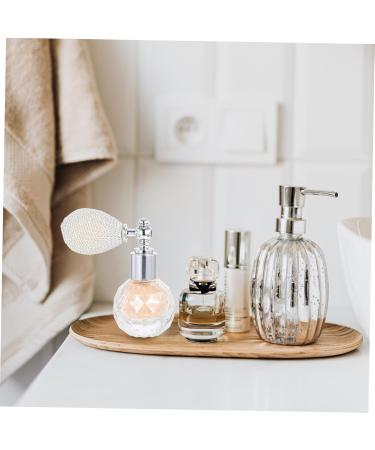 WOFASHPURET 1pc Body Air Bag Powder Hair Perfume Shimmering Face Powder Highlighter Sprayer Makeup Tools Glass Golden 1 count (Pack of 1) - Buy Online on SooperMarket.com