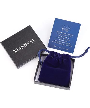 XIANNVXI Couples Bracelets Set - His and Her Magnetic Matching Couple Gifts Jewelry in BlackPink - Buy Online on SooperMarket.com