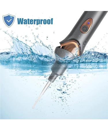 USB Rechargeable Earwax Remover with Replaceable Tips - Gentle Electric Ear Aspirator for Deep Cleaning - Suitable for Kids and Adults - Buy Online on SooperMarket.com