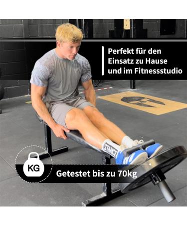 Tib Bar for Tibialis Strengthening - Iron Shin Muscle Trainer with Free Weight Collar & eBook | Optimal ATG Program Equipment - Buy Online on SooperMarket.com