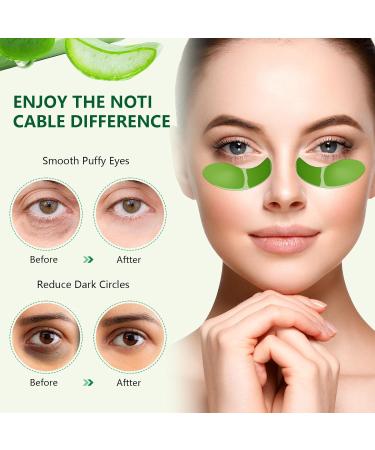 60 PCs Reusable Eye Pads - Anti-Aging Moisture Masks for Puffiness & Dark Circles - Hyaluronic Sea Formula - Buy Online on SooperMarket.com
