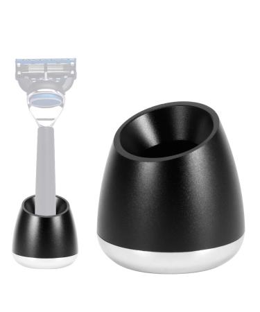 Cikonielf Aluminum Men Manual Beard Shavers Stand Solid Structure Safety Razor Holder Base Accessory