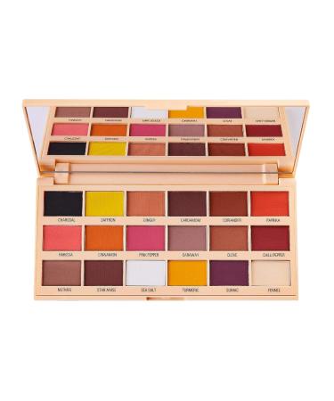 I Heart Revolution Chocolate Eyeshadow Palette - 18 Shades Cinnamon | International Shipping Available - Buy Online on SooperMarket.com