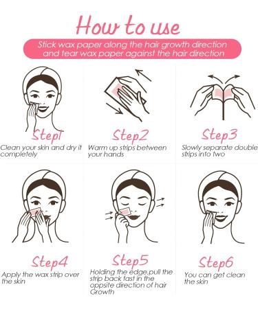24pcs Wax Strips - Face, Eyebrow, Arms, Legs, Underarm Hair Removal for Women - Cold Facial Waxing Strips - Bikini Ready - Double Sided - Home & Travel Friendly - Buy Online on SooperMarket.com