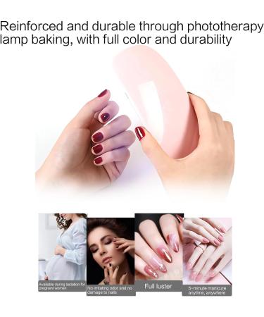 Semi Cured Gel Nail Polish Strips Adhesive Gel Nail Art Stickers Lasting Glitter Gel Nail Wraps Sticker with Nail File Semi Cured Gel Nail Stickers for Toes White with Uv Light Bsg0327 - Buy Online on SooperMarket.com