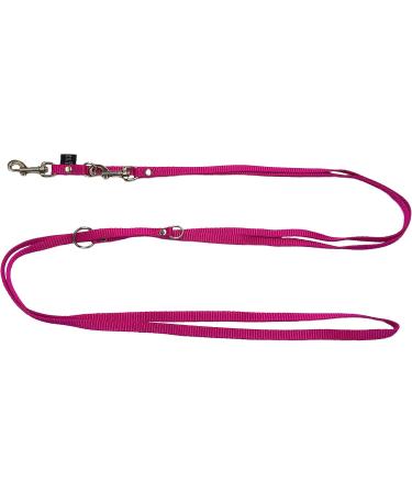 Elropet Adjustable Dog Leash for Small Dogs - Mini Double Linen 2m-5m 4 Times Adjustable Lilac - Buy Online on SooperMarket.com