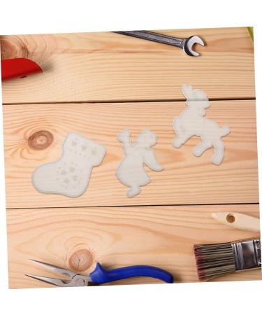 STOBOK 9pcs Christmas Silicone Molds Resin Epoxy Resin Elk Key Holder Pendant Casting Molds Making Tools - Buy Online on SooperMarket.com