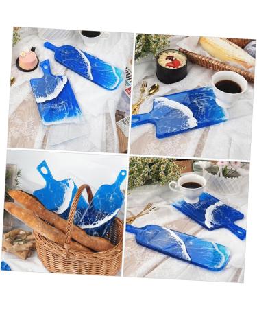 STOBOK 2Pcs handle tray mold paddle silicone mold tray molds for epoxy silicone tray rack - Buy Online on SooperMarket.com