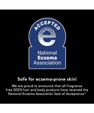 SEEN Fragrance-Free Shampoo 8.6 Fl. Oz - Non-Comedogenic & Sulfate-Free Formula for Sensitive Skin - Dermatologist-Developed for Eczema & Acne Prone Skin - Buy Online on SooperMarket.com
