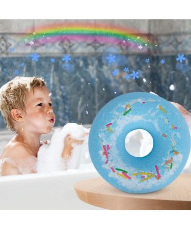 Yueci Rainbow Bladder Donut Bath Bombs - Handmade Bubble Bath Bombs for Women & Kids - Perfect for Relaxation - Buy Online on SooperMarket.com