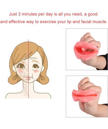 Buy Silicone Lip Trainer | Facial Lifting & Jaw Exercise Device for Skin Tightening - International Shipping Available - Buy Online on SooperMarket.com