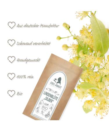 Buy Organic Linden Blossom Tea - Premium 100g Silver Grade | International Shipping Available - Buy Online on SooperMarket.com