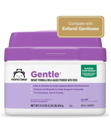Mama Bear Gentle Baby Formula Milk-Based Powder | Complete Nutrition with Iron | Easy to Digest | 21.5 Ounce - Buy Online on SooperMarket.com