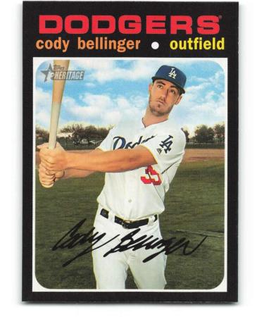 2020 Topps Heritage #257 Cody Bellinger NM-MT Los Angeles Dodgers Baseball MLB