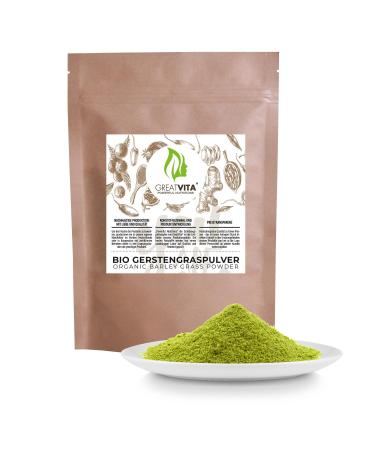 Organic barley grass powder 800g |Problem pack from German cultivation |Raw food quality - vegan |Without additives |Barley grass powder |Great vita