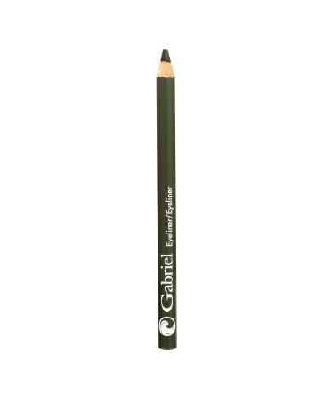 Gabriel Cosmetics Classic Eyeliner (Pine)  Natural Eye Liner  Paraben Free  Vegan  Gluten-free  Cruelty- free  Non GMO  long lasting  Infused with Jojoba Seed Oil  Super Smooth  0.04 oz.