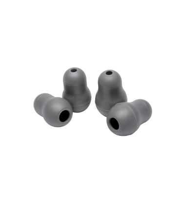 3M Littmann 40002 Stethoscope Spare Parts Kit Snap Tight Soft-Sealing Ear-Tips Large and Small Grey