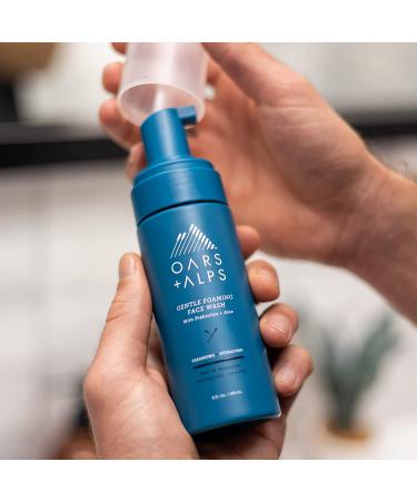 Oars + Alps Gentle Foaming Face Wash and Moisturizer with Prebiotics and Aloe - 5 Fl Oz - Buy Online on SooperMarket.com