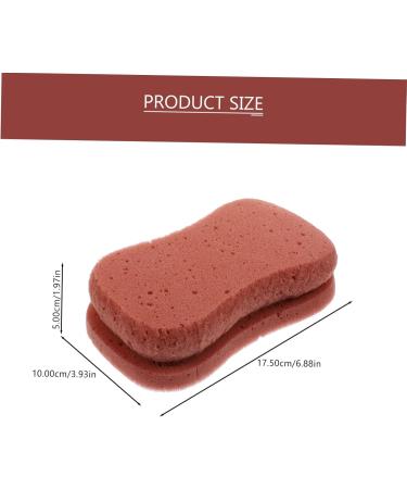 PLAFOPE Bath Sponge Shower Exfoliating Sponge Bath Exfoliating Sponge Bath Exfoliating Cleaning Sponge Bath Scrubber Shower Pouf Bath Body Scrubber Shower Sponge Pouf Bath Shower Sponge - Buy Online on SooperMarket.com