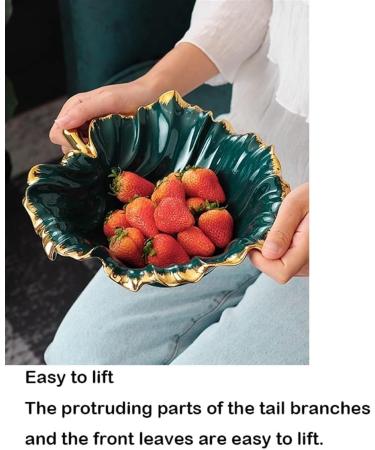 Kitchen Countertop Fruit Rack Fruit Basket Fruit Bowl Fruit Basket Bowl Ceramic Fruit Bowl Creative Fruit Basket Countertop Fruit Bowl Stand Bread Vegetable Snacks Organizer Storage for Kitchen Onecolor - Buy Online on SooperMarket.com