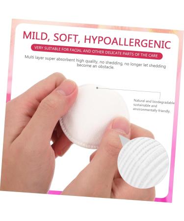 Beavorty 600 Pcs Reusable Cotton Makeup Pads & Nail Polish Remover Wipes - Non-Woven Face Pads (3x 6x6cm) for Eco-Friendly Makeup Removal - Buy Online on SooperMarket.com