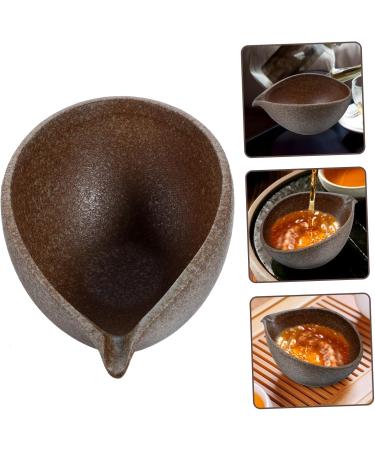 Alipis Ceramic Fair Cup Tea Cup Tea Dispensing Holder Tea Separate Cup Tea Dispenser Office Household - Buy Online on SooperMarket.com