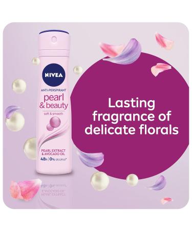 Nivea Pearl Beauty Spray Female Deodorant 150 ml - Buy Online on SooperMarket.com