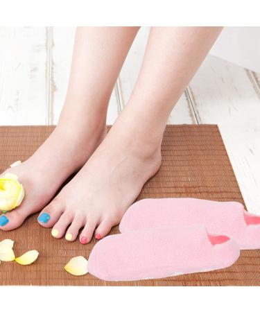 Lurrose Moisturizing Gel Heel Socks - Silicone Anti-Corn Foot Care Anti-Slip Barre & Ballet Dance Socks - Fitness & Gym Floor Use - Pink - Buy Online on SooperMarket.com