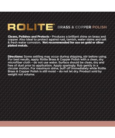 Rolite Brass & Copper Cleaner & Polish Combo Pack (1lb) - Ultimate Shine for All Metal Surfaces - Buy Online on SooperMarket.com