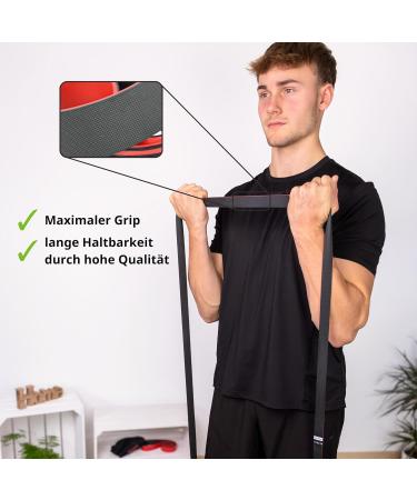 Deuserband Original Theraband Rot - Vegan Natural Rubber Resistance Band for Strength Training Fitness & Yoga | Non-Slip Made in Germany - Buy Online on SooperMarket.com
