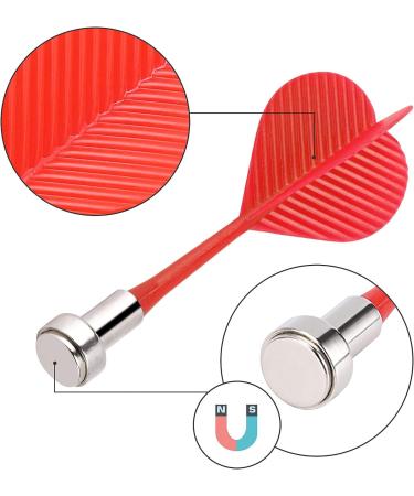 Accmor 36 Pcs Magnetic Darts for Magnet Dartboard - Red, Blue, Yellow, Green - Buy Online on SooperMarket.com